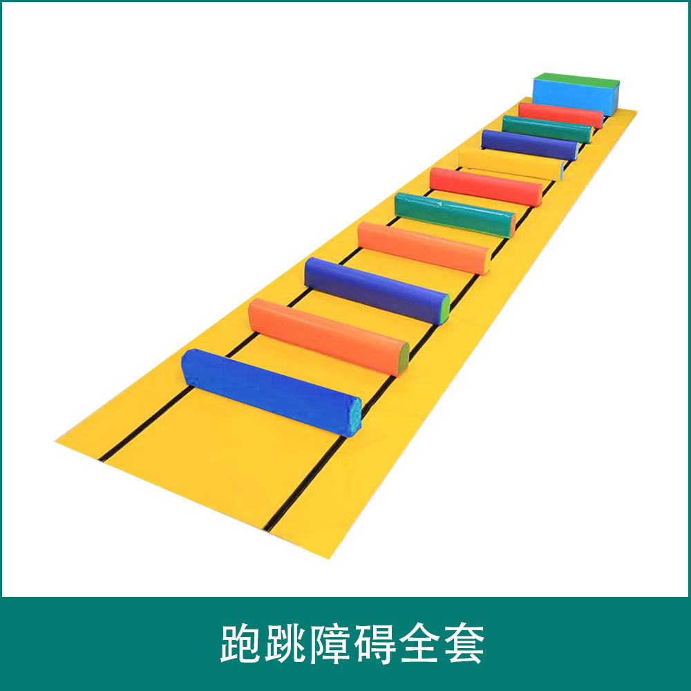 fitness Running and jumping obstacles