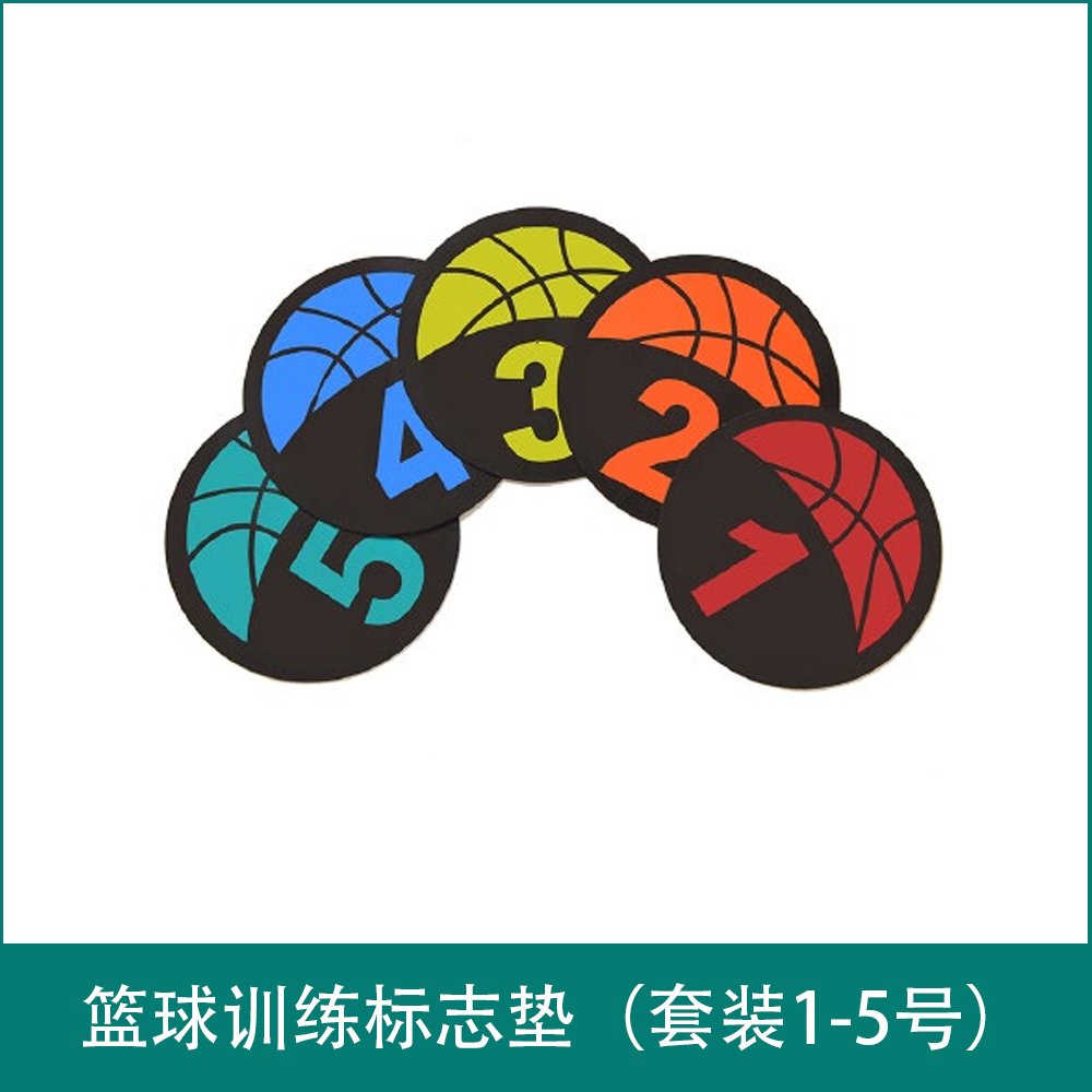 Basketball training logo pad（suit1-5number）