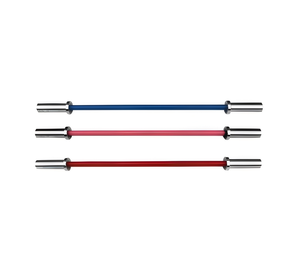 Colorful barbell bar
